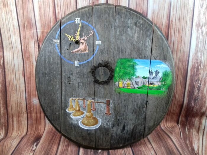 Fassdeckel Uhr