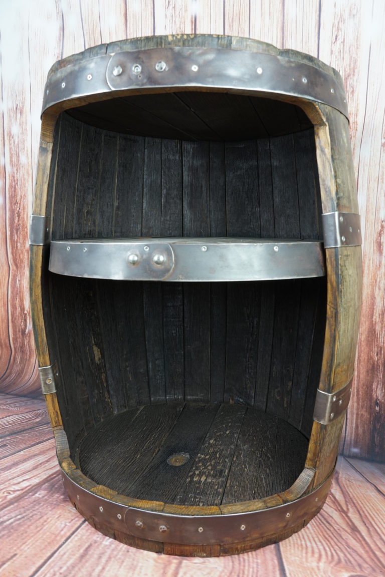 Whisky-Fassbar 150l "Bourbon Barrel" mit Zwischenboden