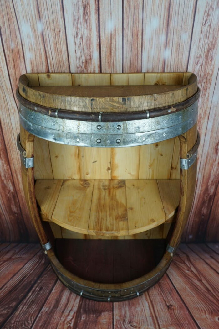 Wein Halbfassbar 228l Burgunderfass mit Zwischenboden – Bild 5