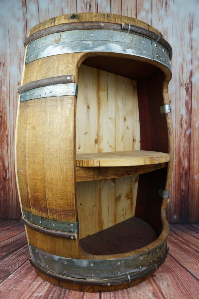 Wein Halbfassbar 228l Burgunderfass mit Zwischenboden – Bild 4