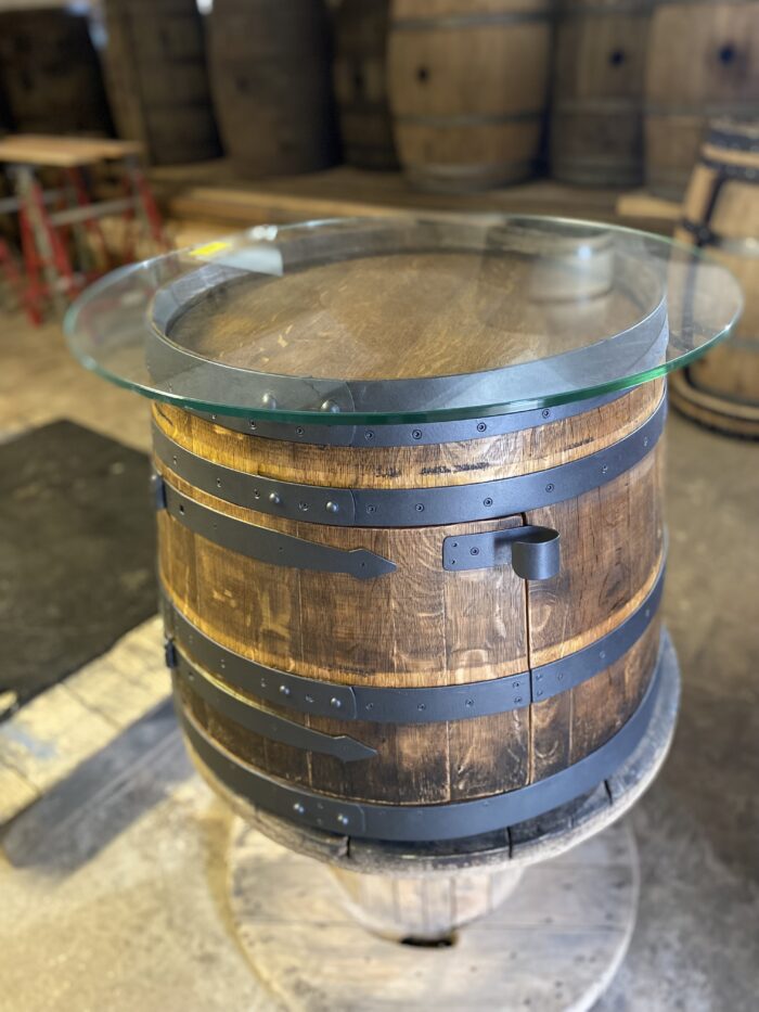 Fass-Couchtisch aus Eichenfass 225L – Bild 11