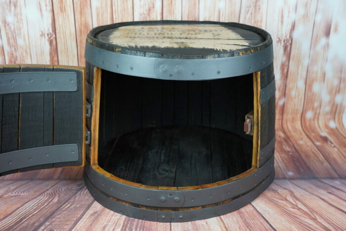 Fass-Couchtisch aus Whiskybarrel 190L – Bild 2