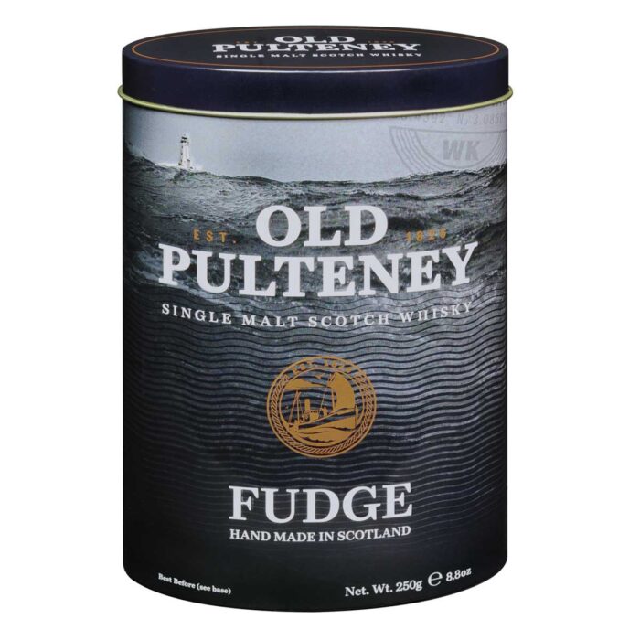 Old Pulteney Malt Whisky Fudge in Blechdose