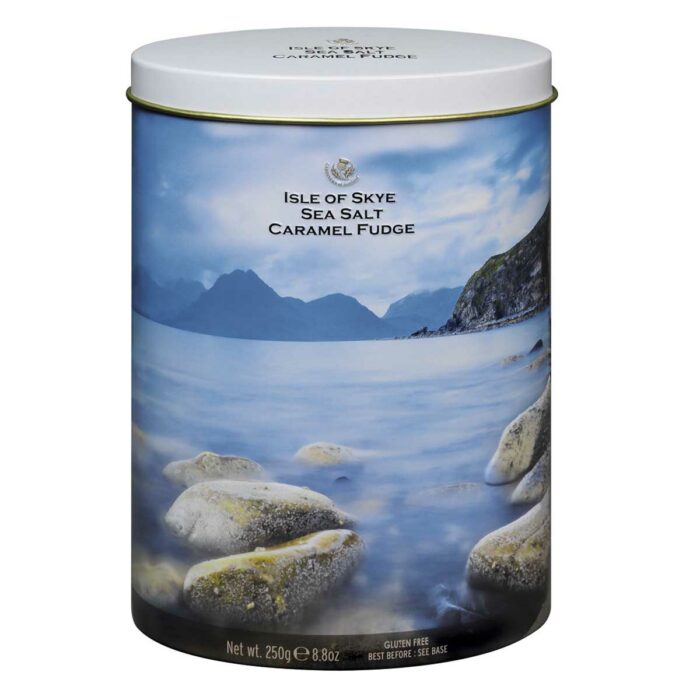 Isle of Skye Sea Salt Fudge in Blechdose
