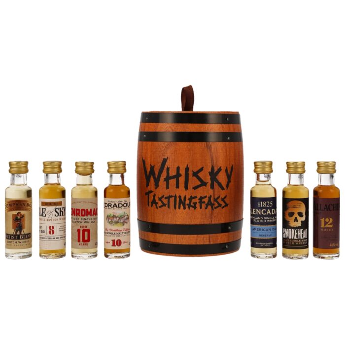 Scotch Whisky Tasting Fass 7x 0,02l