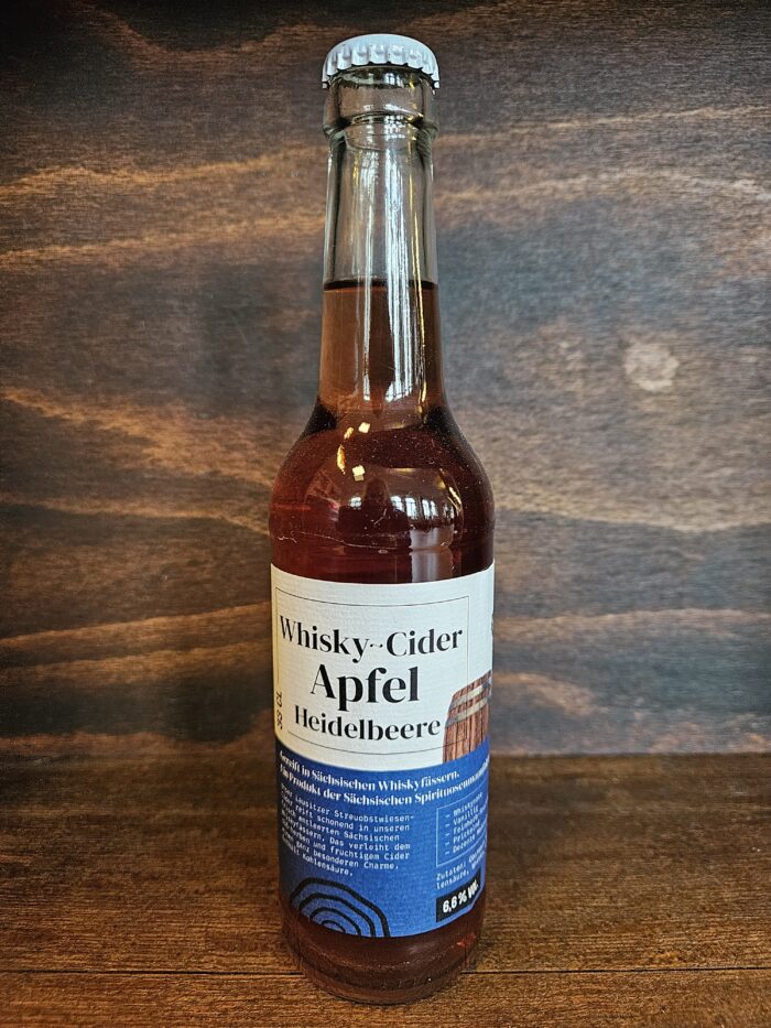 Whisky-Cider Apfel Heidelbeere