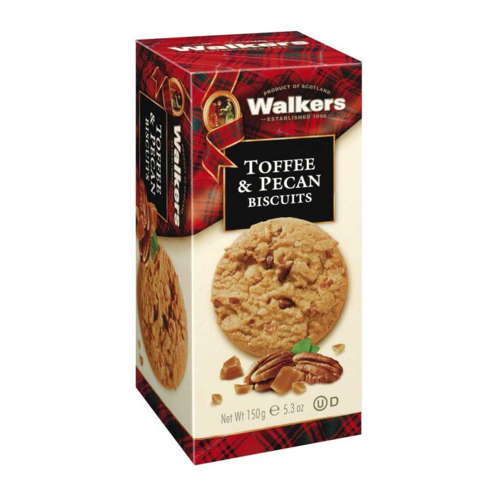 Walkers Shortbread Ltd. – Toffee & Pecan Biscuits 150g